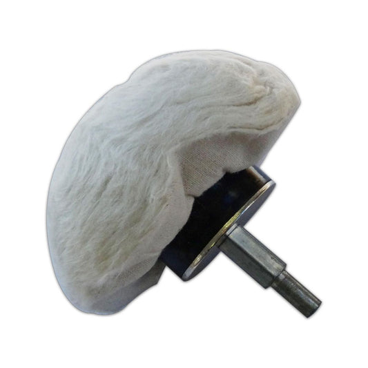 JOSCO Polishing Mushroom 75 Calico 6.3 Spindle - BCM75