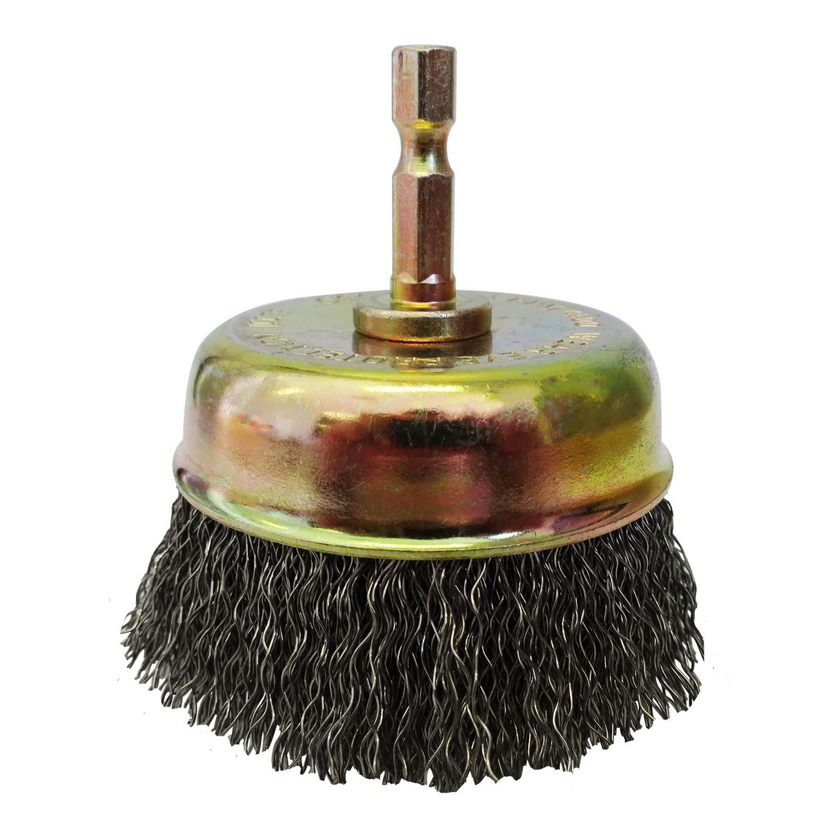 JOSCO Brush Cup CR 75mm 6.3 Hex Shaft - JCC75