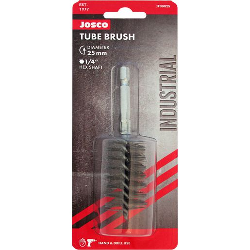 JOSCO Brush Tube 25mm Hex Shaft - JTB9025
