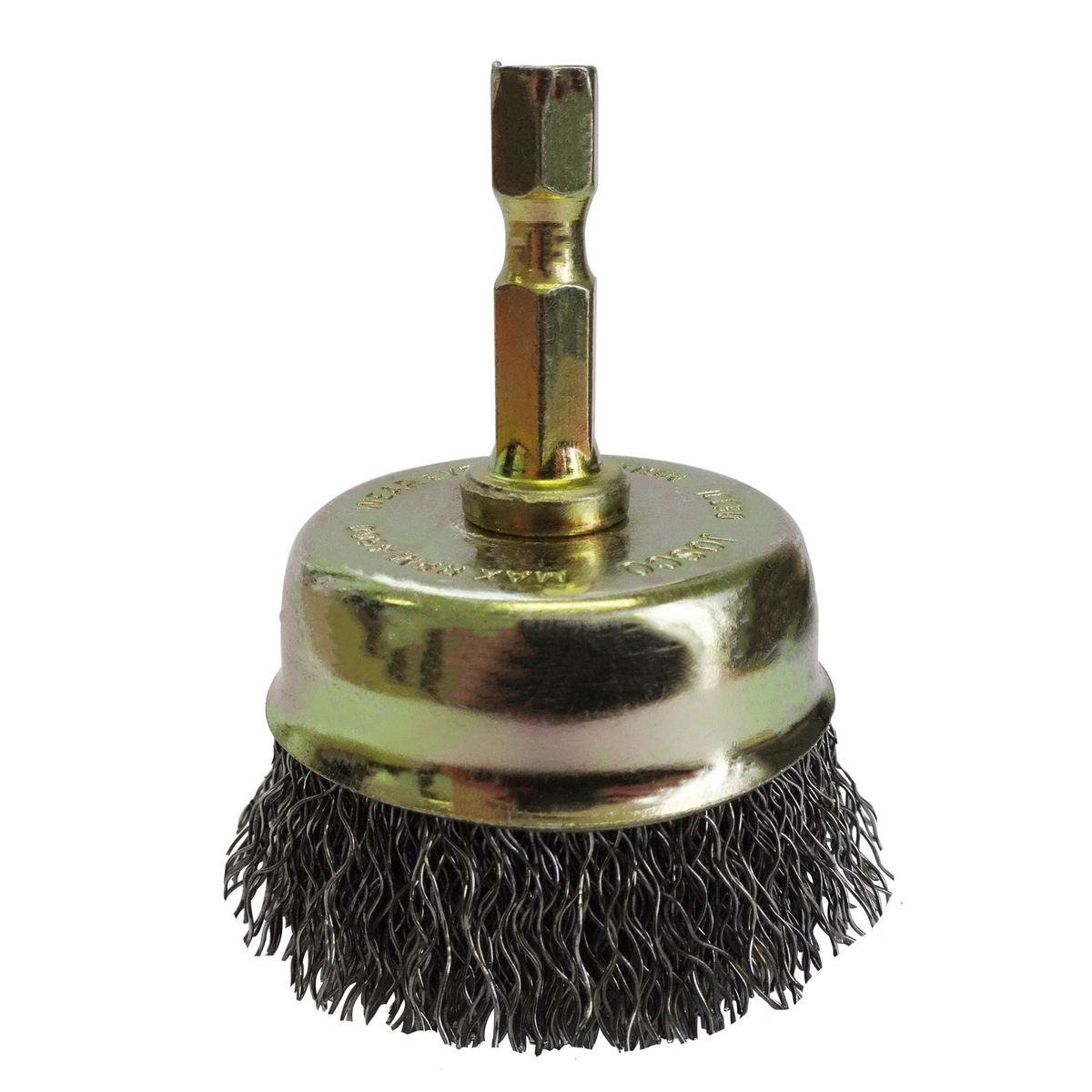 JOSCO Brush Cup CR 50mm 6.3 Hex Shaft - JCC50