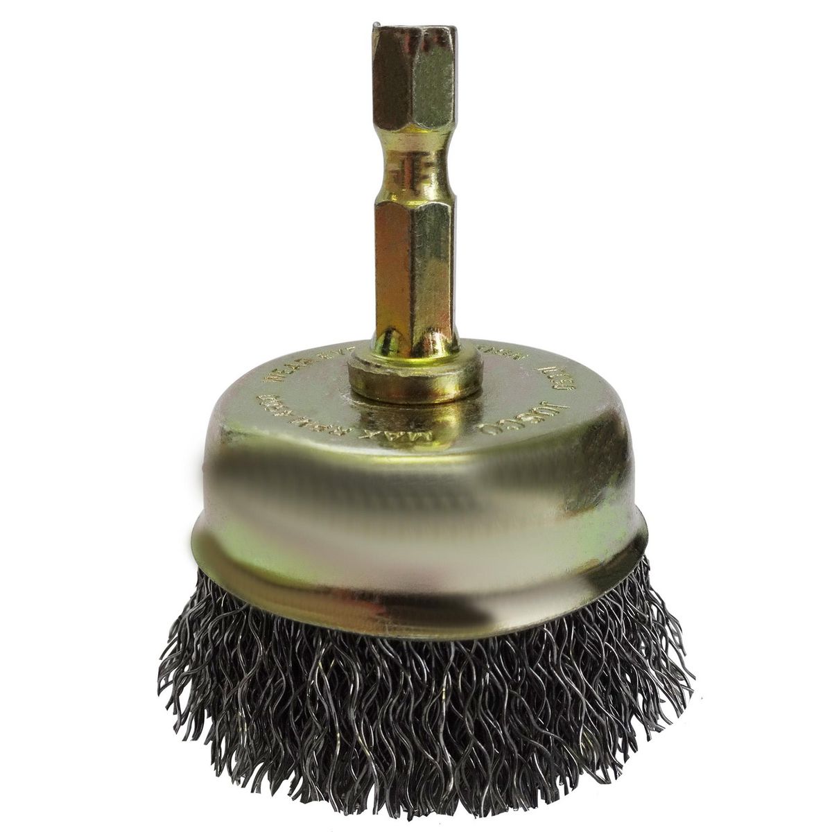 JOSCO Brush Cup CR 50mm 6.3 Hex Shaft - JCC50