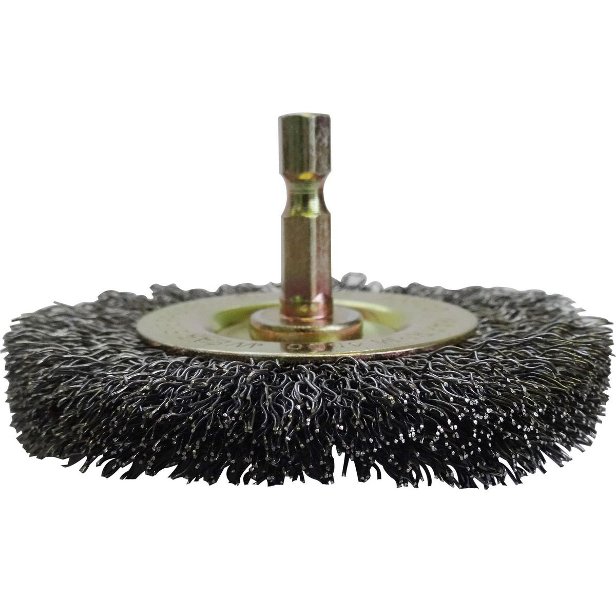 JOSCO Brush Wheel CR 75mm 6.3 Hex Shaft - JCW75
