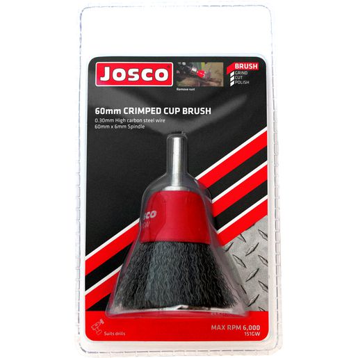 JOSCO Brush Cup CR 60 6 Spindle 0.30 - 151GW