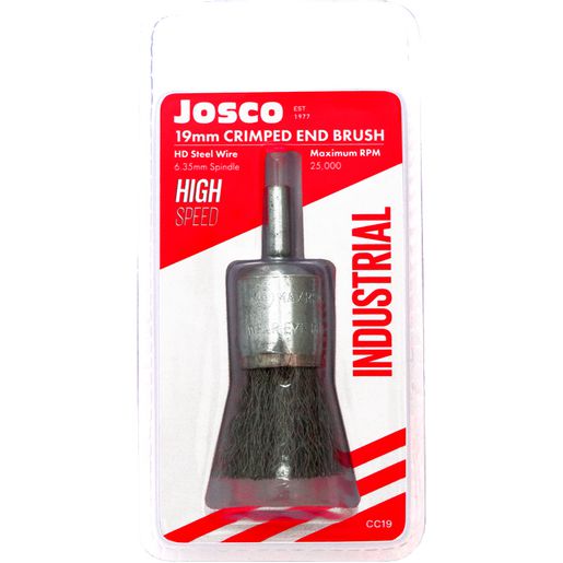 JOSCO Brush Cup CR HS 19 6.3 Spindle 0.33 - CC19