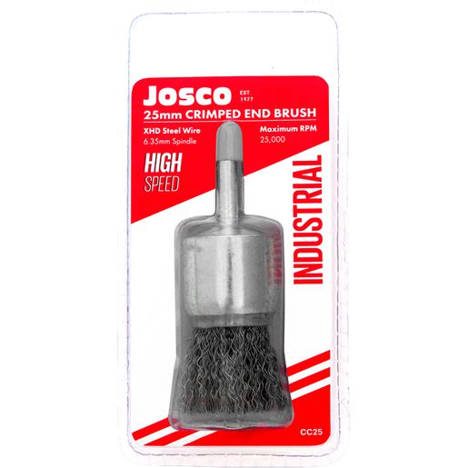 JOSCO Brush Cup CR HS 25 6.3 Spindle 0.33 - CC25