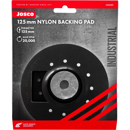 JOSCO 125mm Backing Pad Nylon M14 - J104101