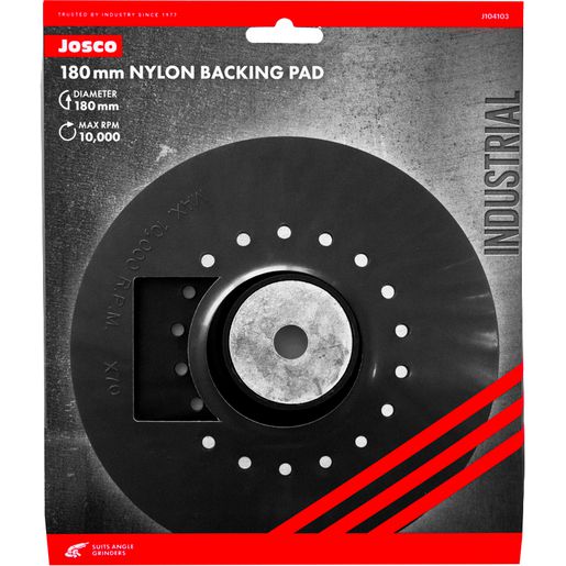 JOSCO 180mm Backing Pad Nylon M14 - J104103