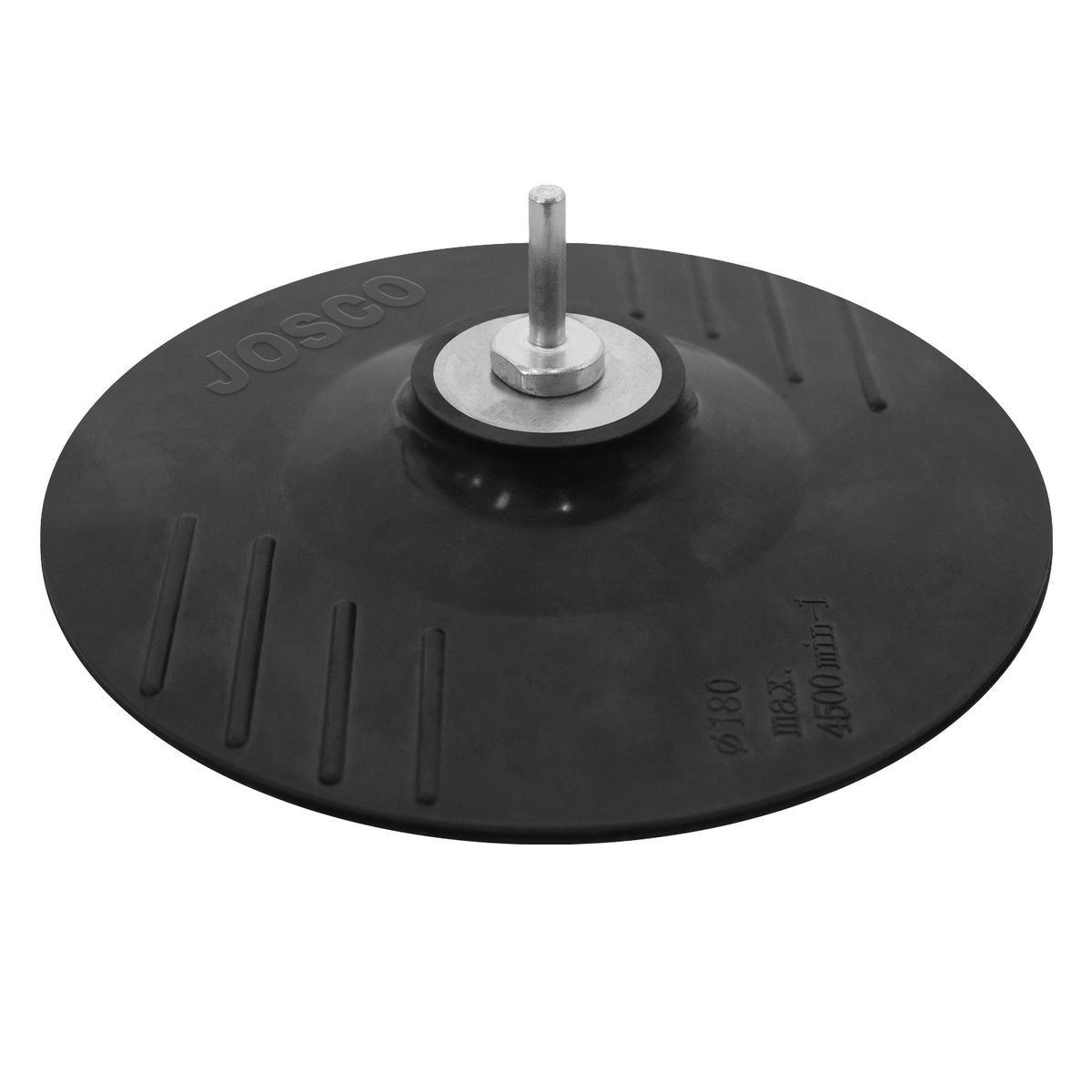 JOSCO Brumby 180mm Backing Pad Rubber M14 with Drill Adaptor - B104113