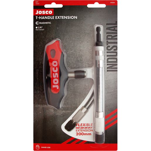 JOSCO T Handle & 200mm Flexible Bit Holder - JTB200