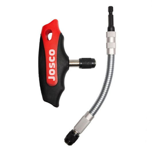 JOSCO T Handle & 200mm Flexible Bit Holder - JTB200