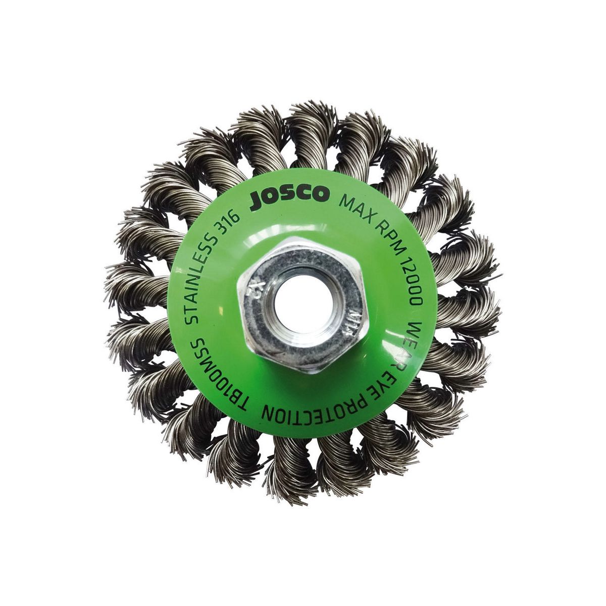 JOSCO Brush Bevel TK20 100x1RxMT 0.50 Stainless 316 - TB100MSS