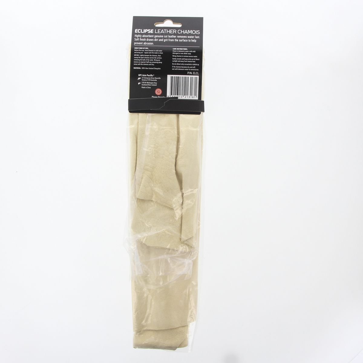 Eclipse Leather Chamois 114cm Large - ELCL