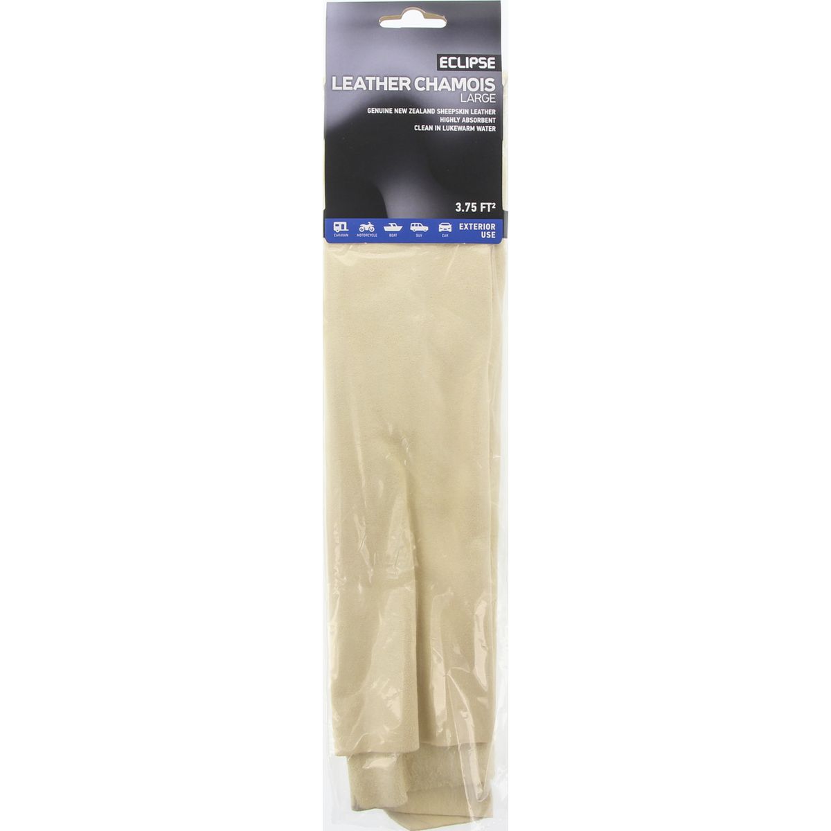 Eclipse Leather Chamois 114cm Large - ELCL