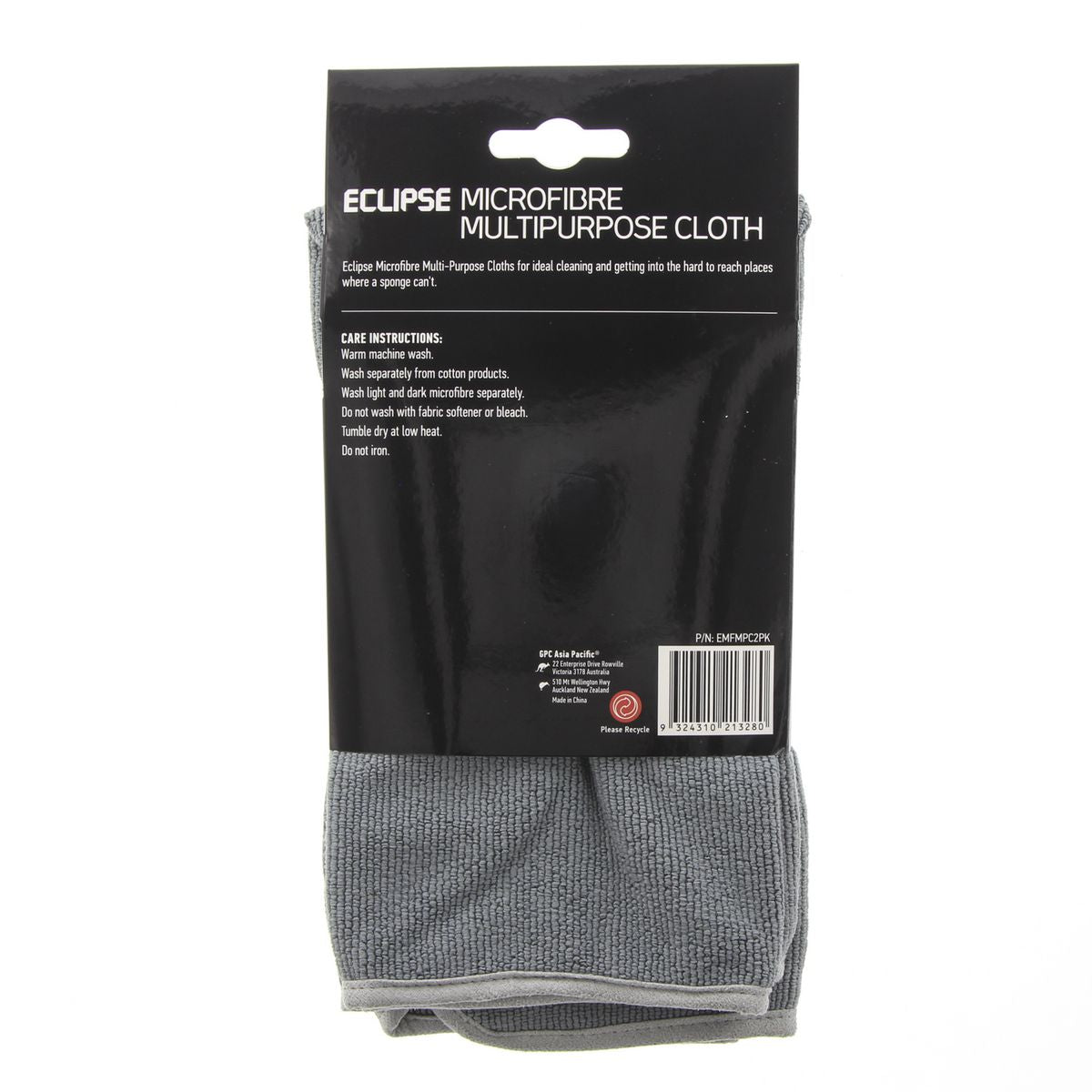 Eclipse Microfibre Multi Purpose  Cloth 310GSM - EMFMPC2PK