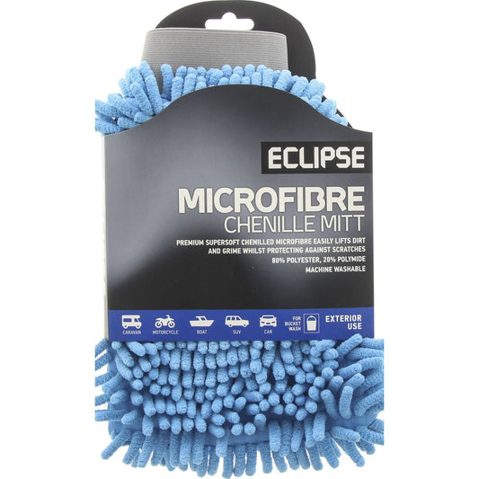 Eclipse Microfibre Chenille Mitt - EMCM