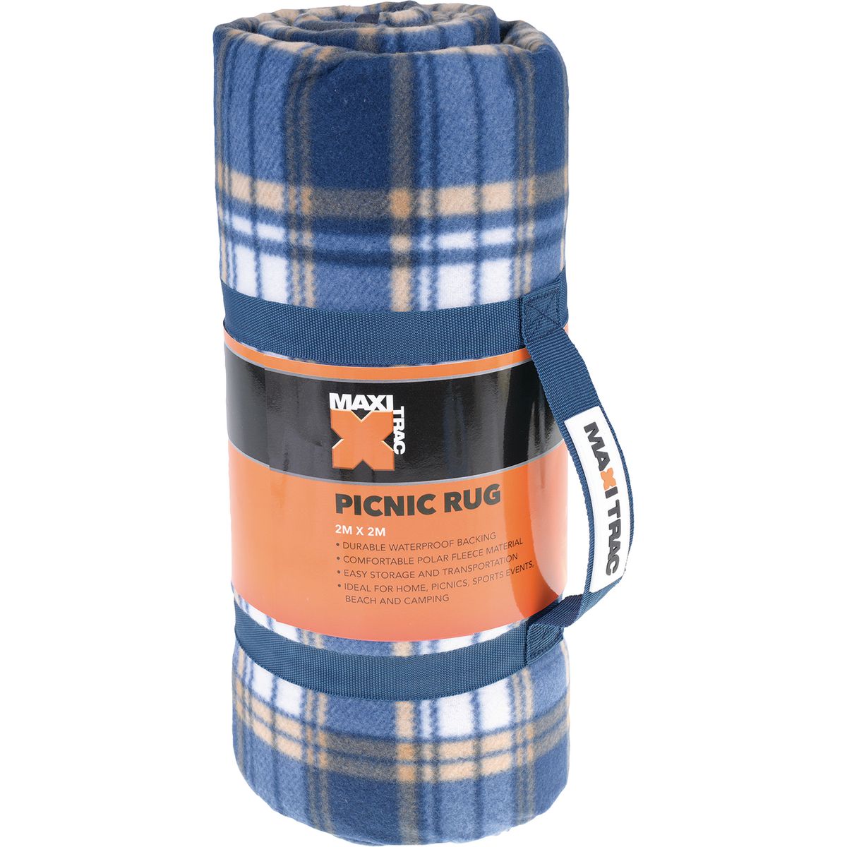 Maxi Trac Picnic Rug with Carry Strap - MTPR2X2