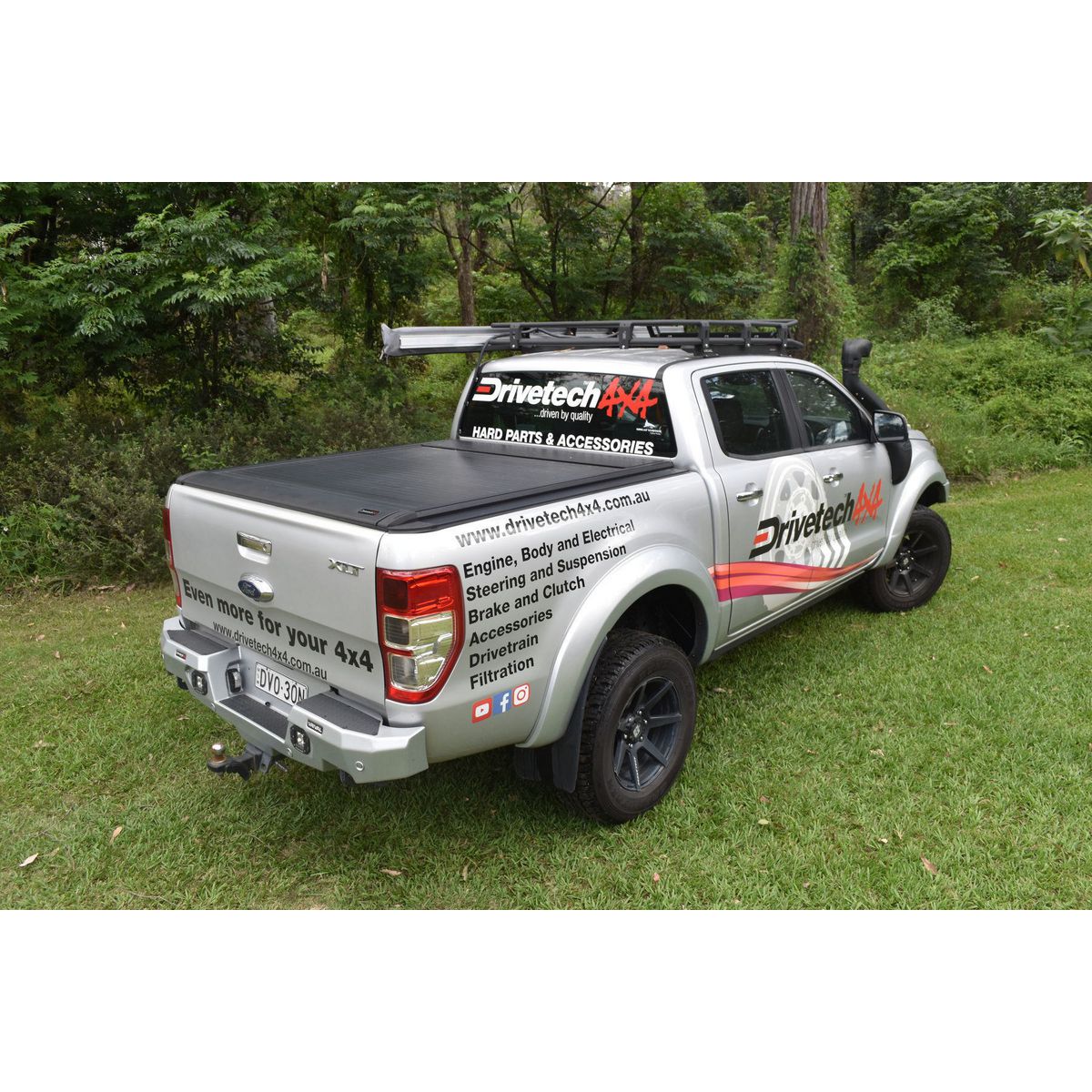 Drivetech 4x4 Electric Roller Tonneau Cover - DT-RTP12