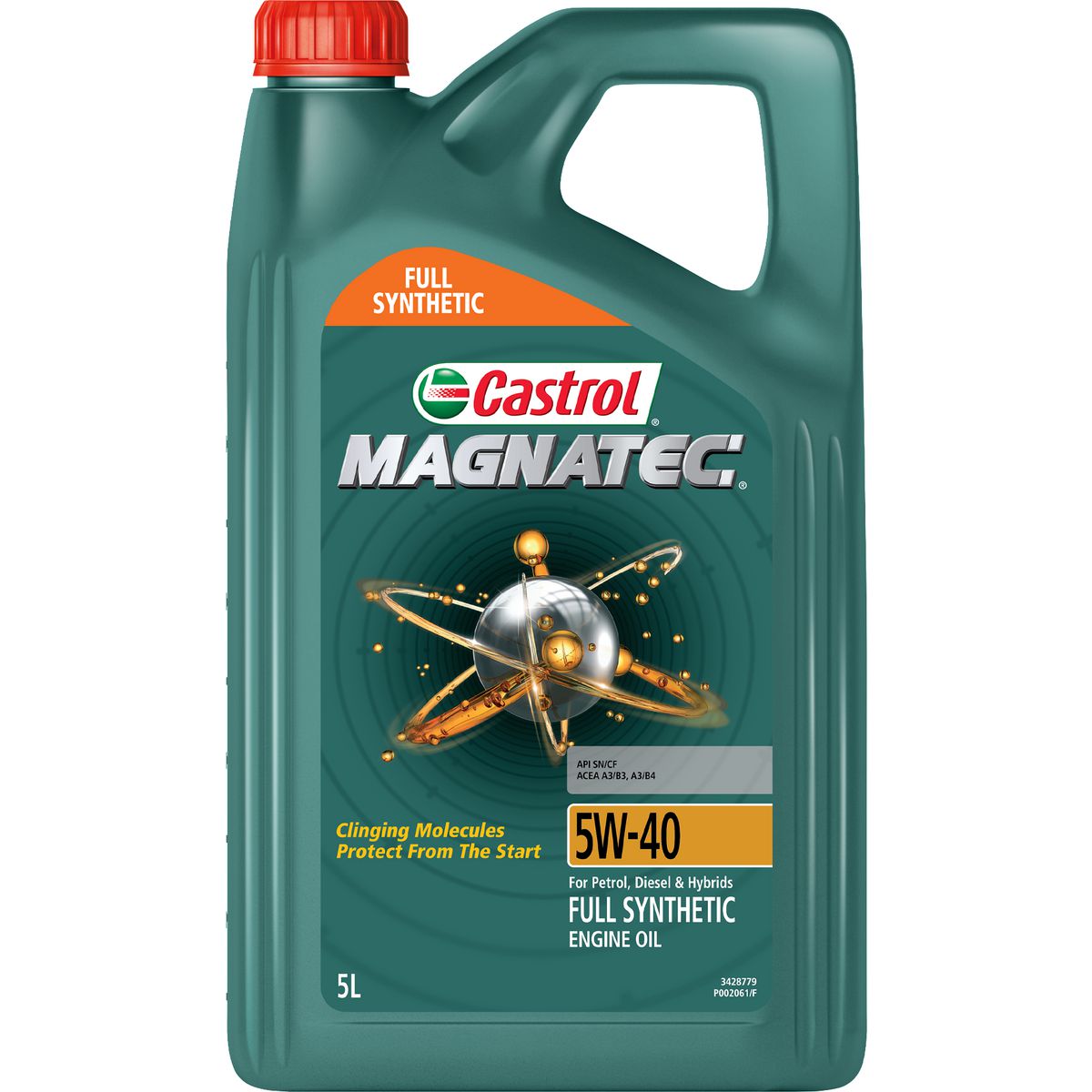 Castrol Magnatec 5W-40 Engine Oil 5L - 3428779