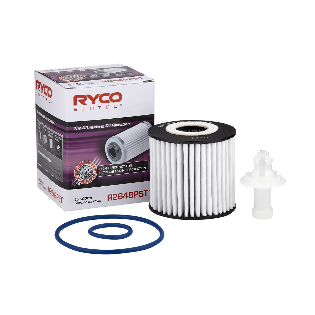 Ryco Cartridge Oil Filter - R2648PST