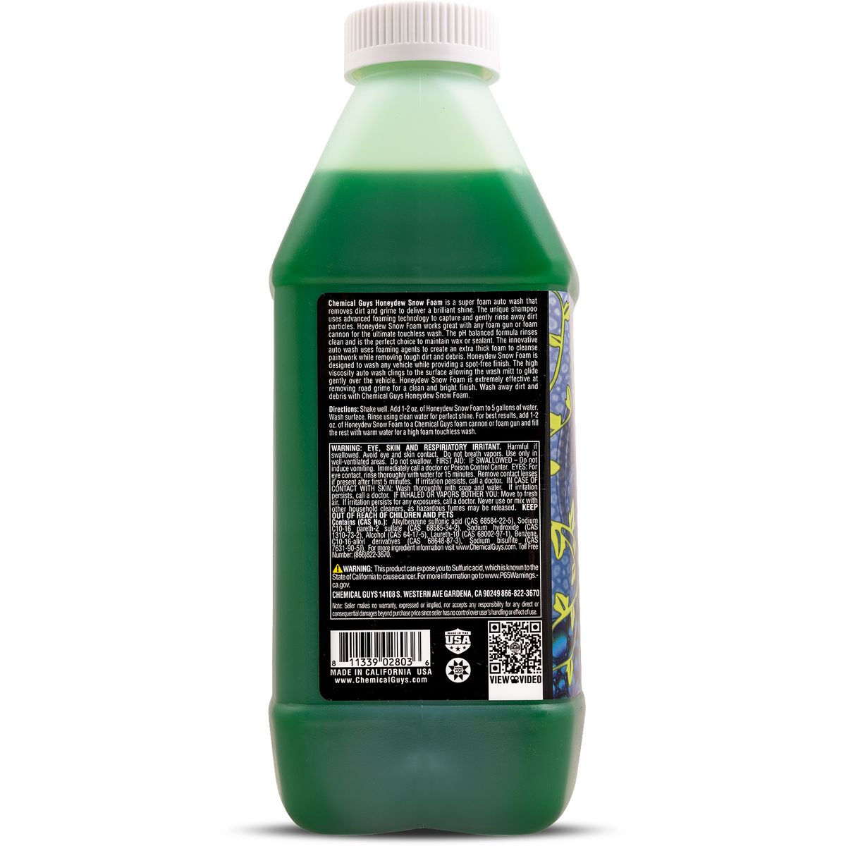 Chemical Guys Honeydew Snow Foam 1.9L - CWS_110_64
