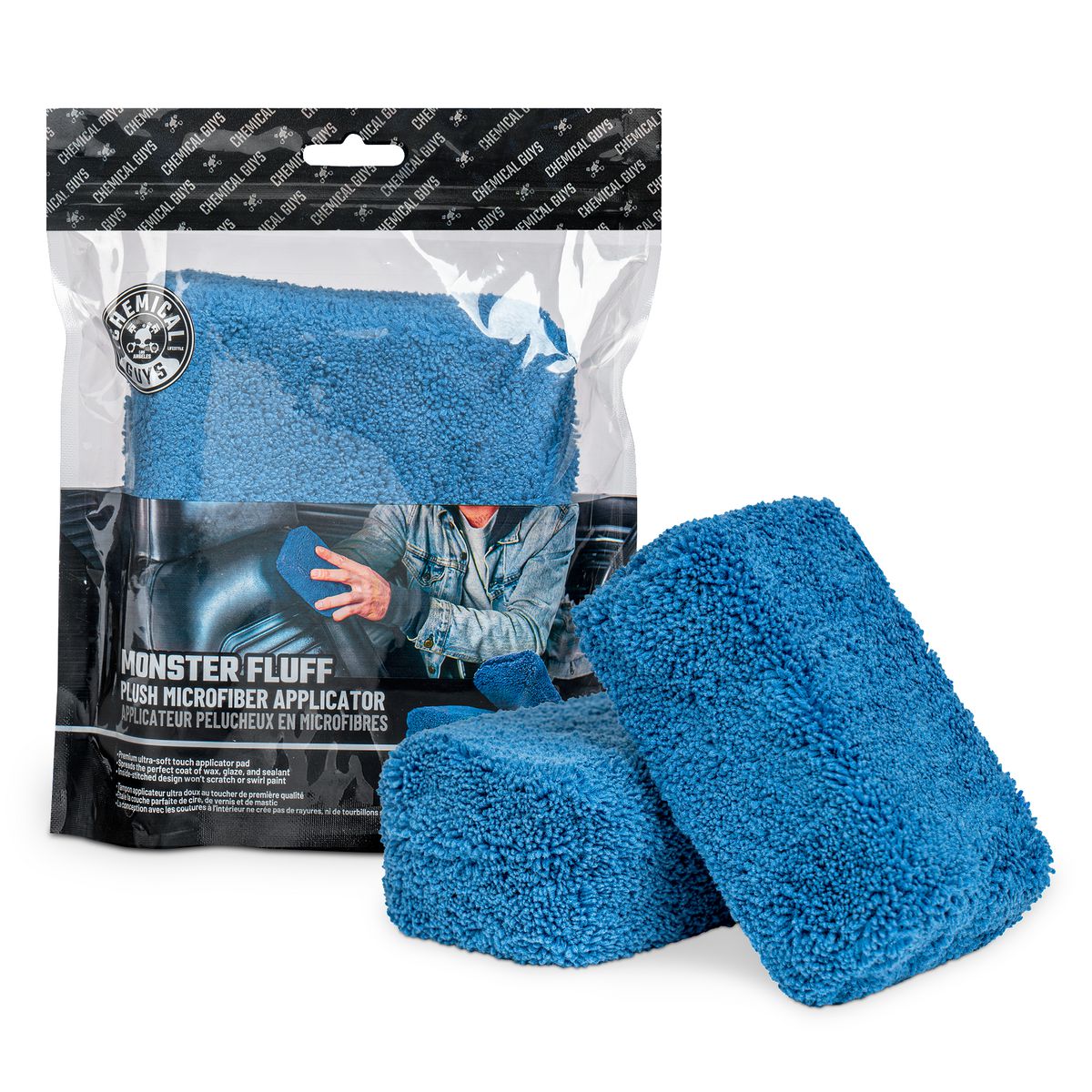 Chemical Guys Monster Fluff Applicator Pad 2pk - MIC28602