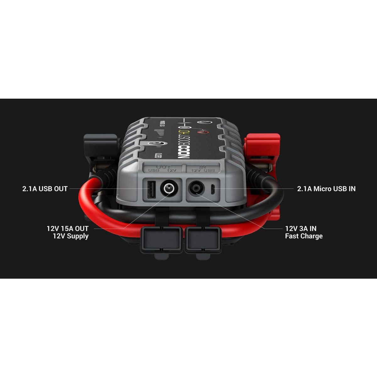 NOCO Boost 12V 2000A Jump Starter - GB70