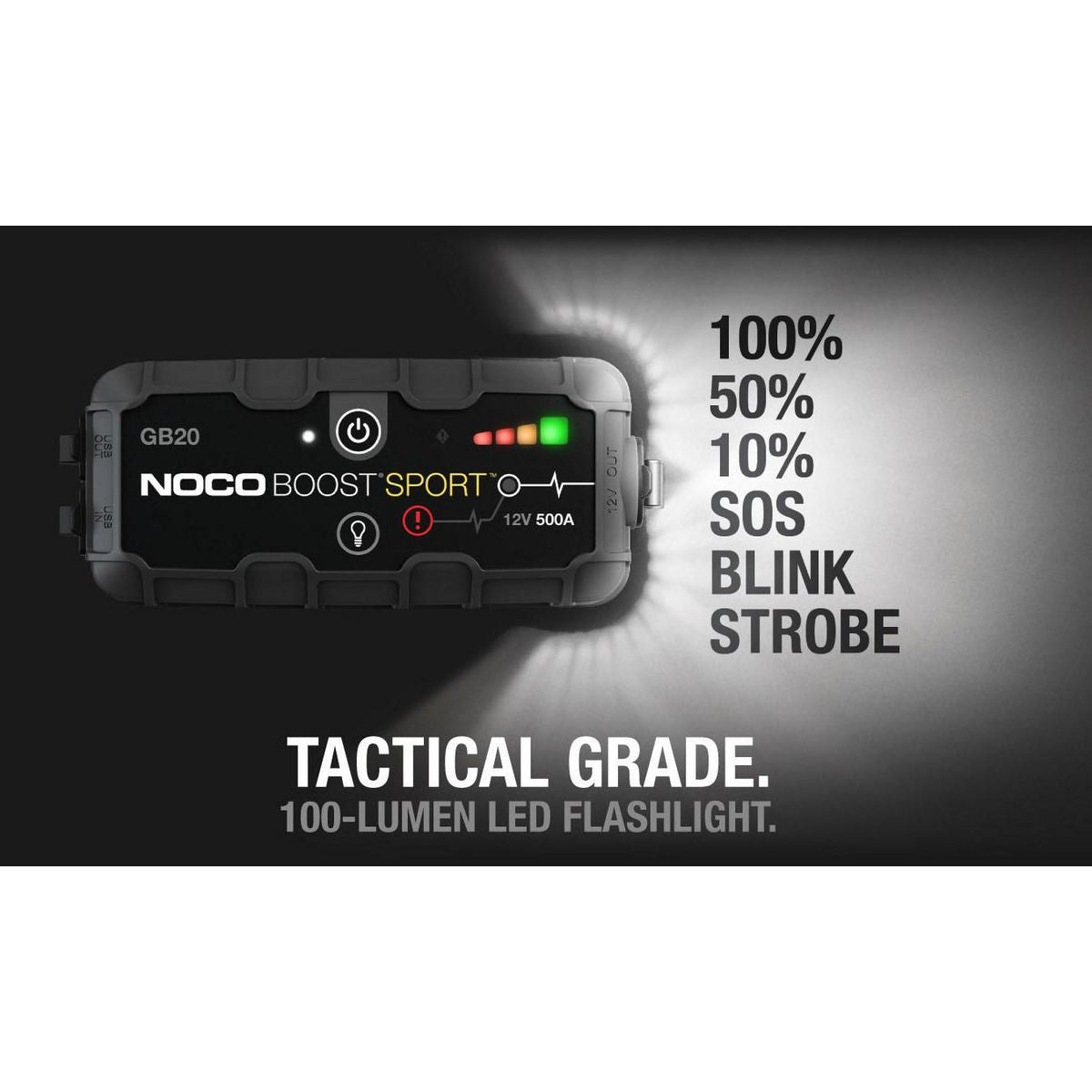NOCO Boost 12V 500A Jump Starter - GB20