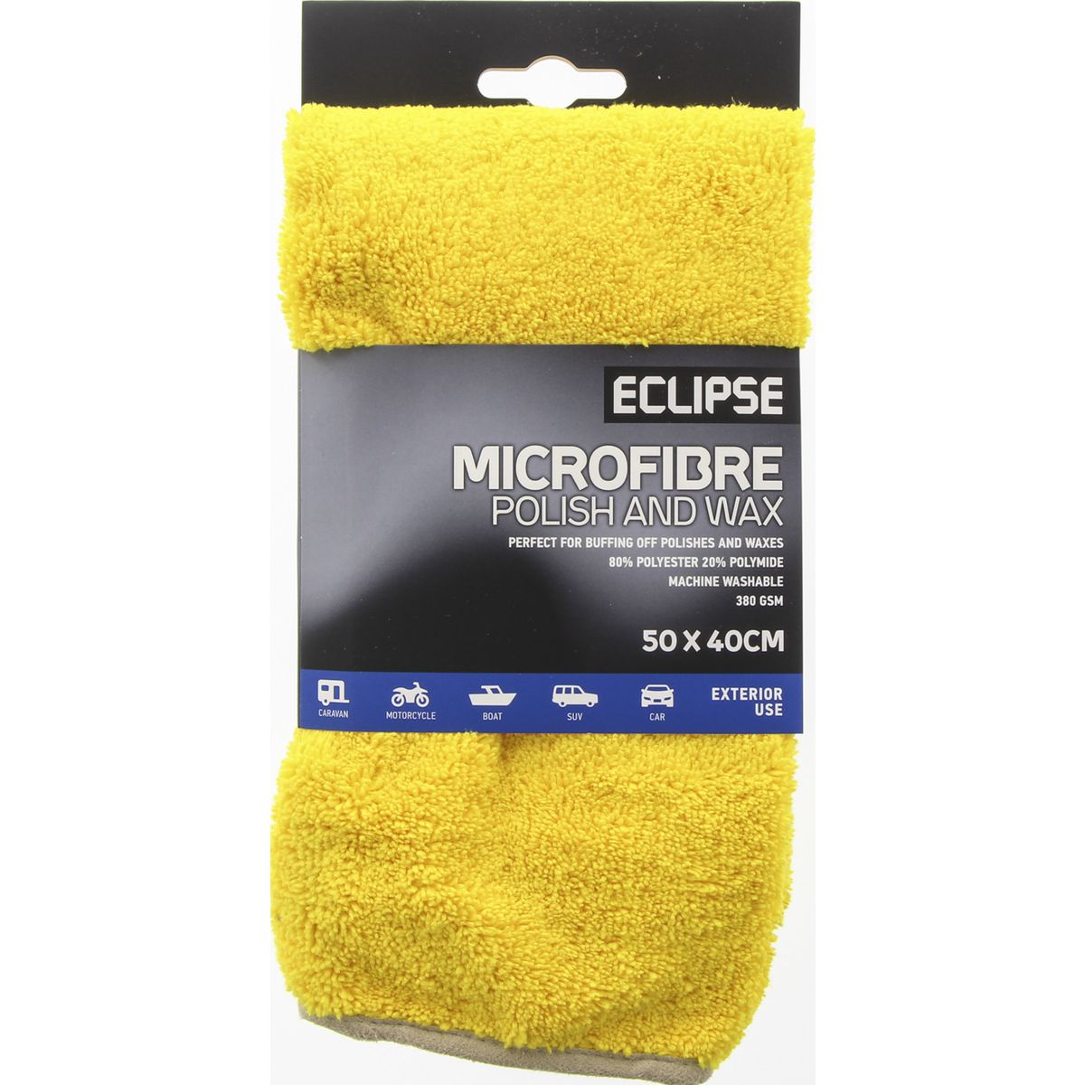 Eclipse Polishing Microfibre Cloth 380GSM - EMPAW380