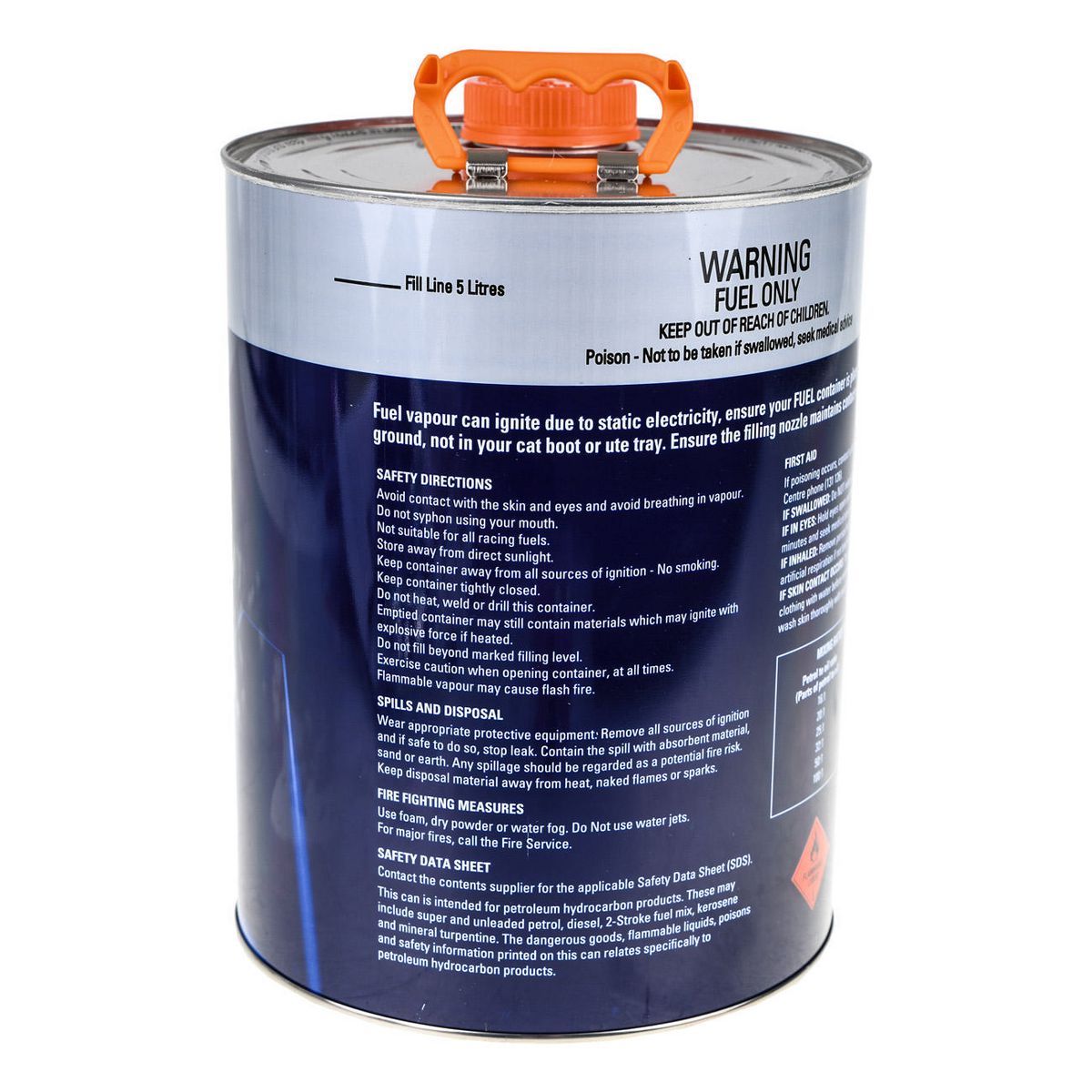 Mechpro 5 litre fuel can - MPBFC5L