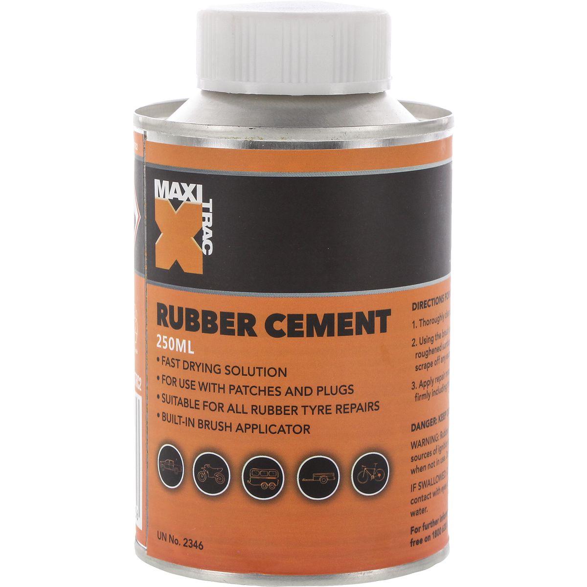 Maxi Trac Rubber Cement Tube - MTRC2
