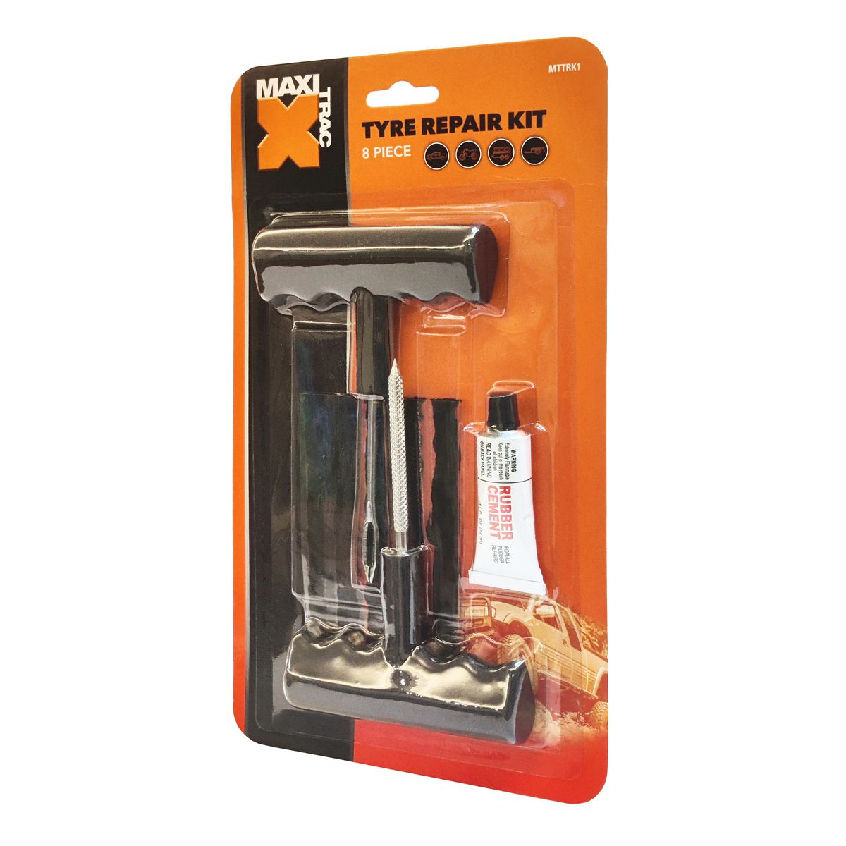 Maxi Trac Tyre Repair Kit 8 Piece - MTTRK1