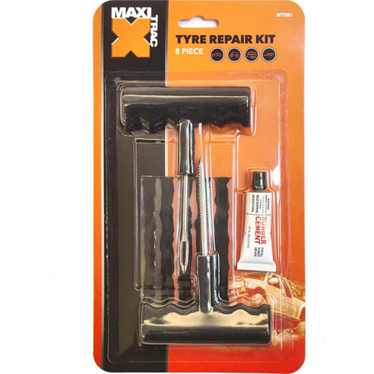 Maxi Trac Tyre Repair Kit 8 Piece - MTTRK1