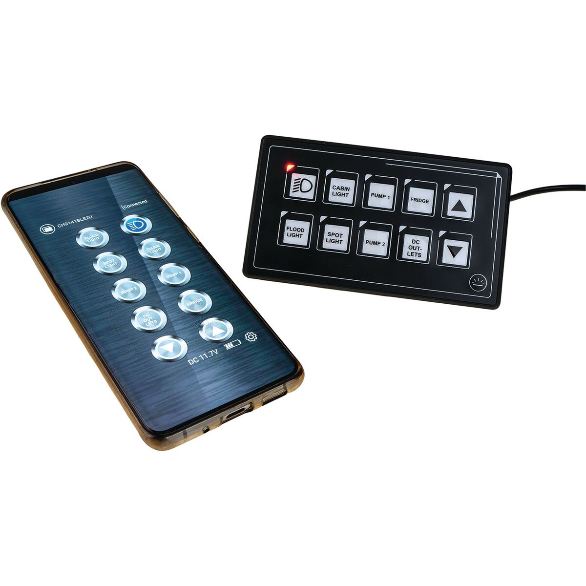 Drivetech 4x4 Switch Panel & Battery Monitor Kit (DT-SWP10, DT-17012)