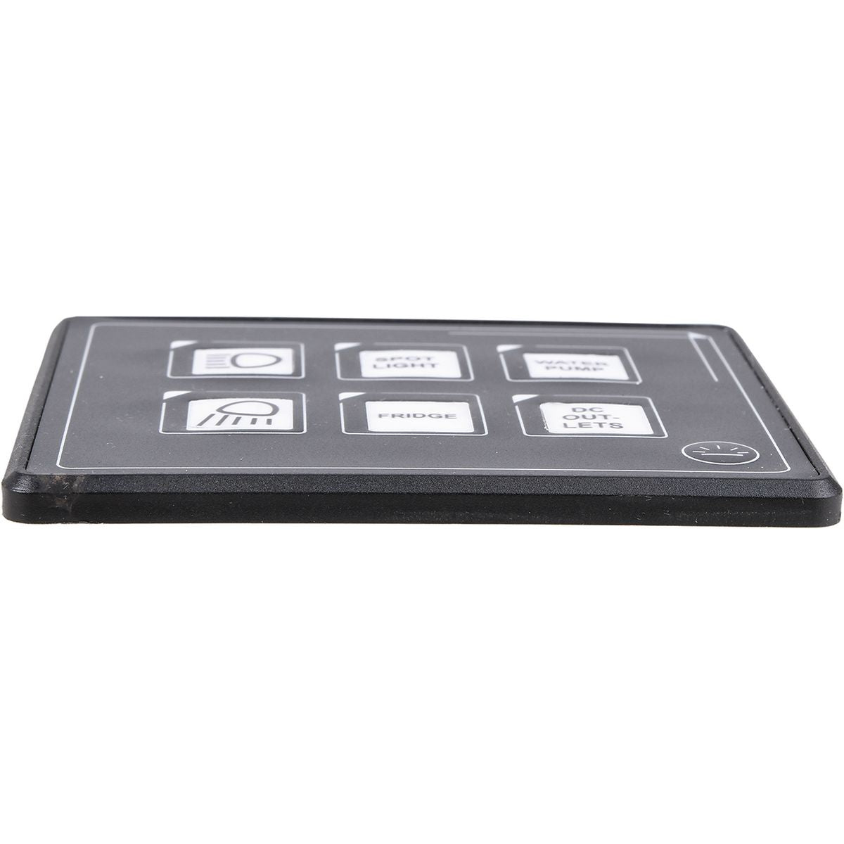 Drivetech 4X4 6-Way Touch Switch Panel with Bluetooth Control - DT-SWP06