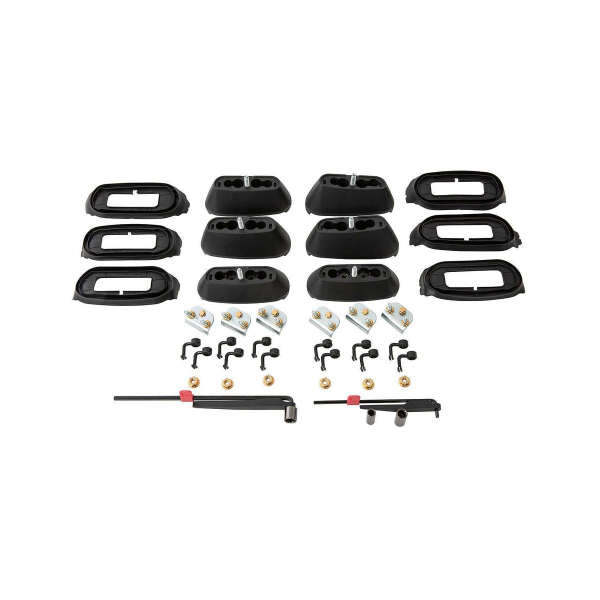 Rhino Rack Base Kit Hiace Gen6 Lwb 6 Pc - RCP65-BK