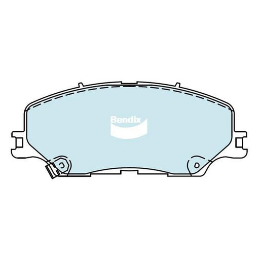 Bendix 4WD Brake Pad Set - DB2533 4WD