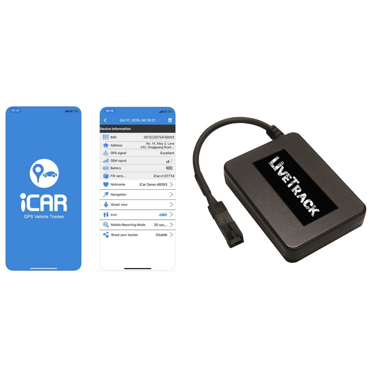 Livetrack Stealth GPS Tracker 4G - LTGPS4G