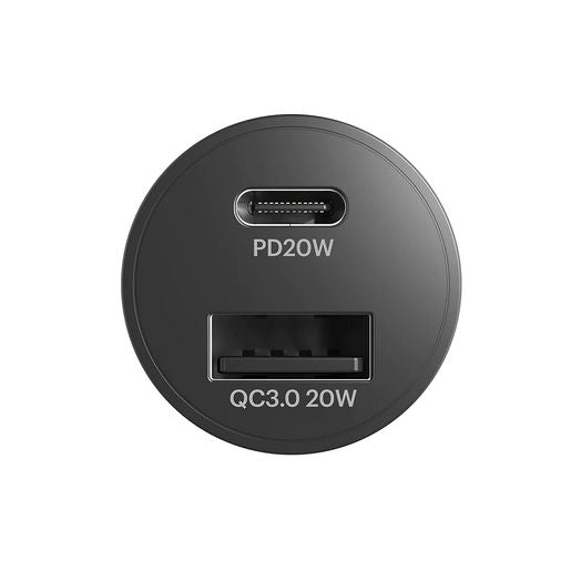 Cygnett CarPower 20W Car Charger Dual Port USB-A & USB-C - CY3637CYCCH