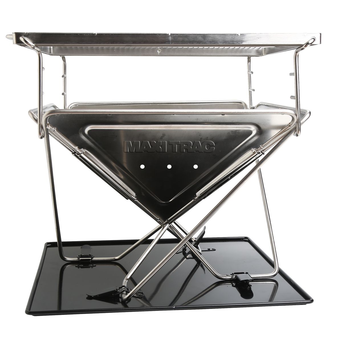 Maxi Trac Folding Firepit & BBQ - MTSSFP