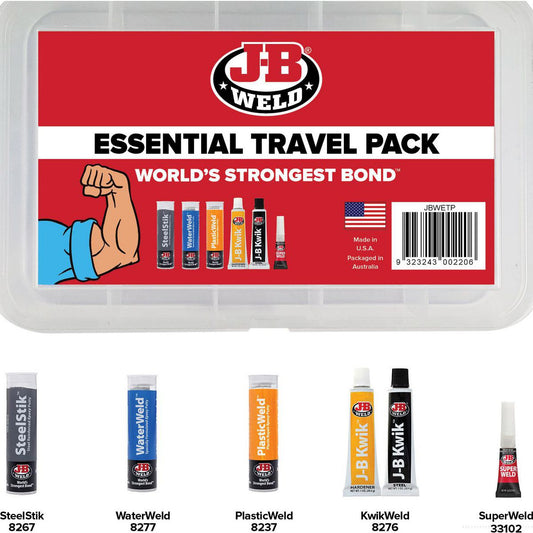 JB Weld Essential Travel Pack - JBWETP