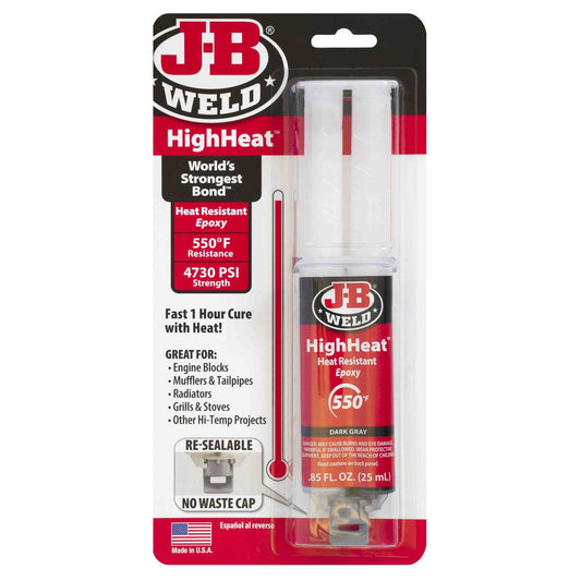 JB Weld Hi Heat Syringe - 50197