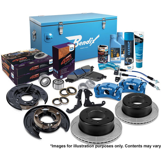 Bendix Ultimate 4WD Big Brake Upgrade Kit Rear - U4WD-D2D306R