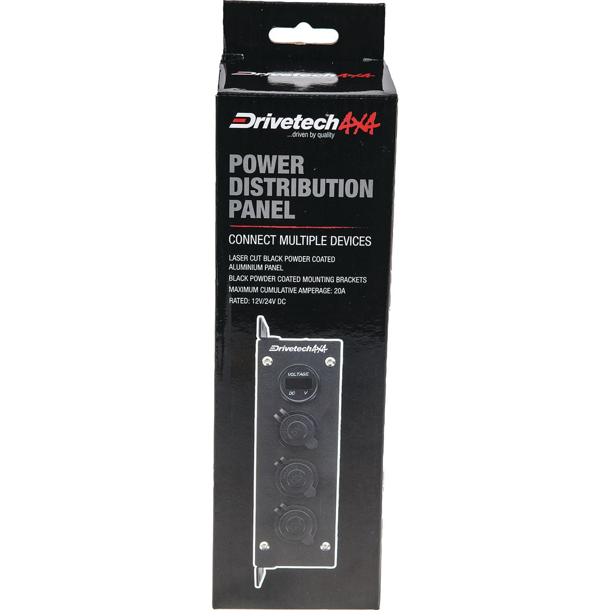 Drivetech 4x4 12/24V Power Distribution Panel - DT-11220