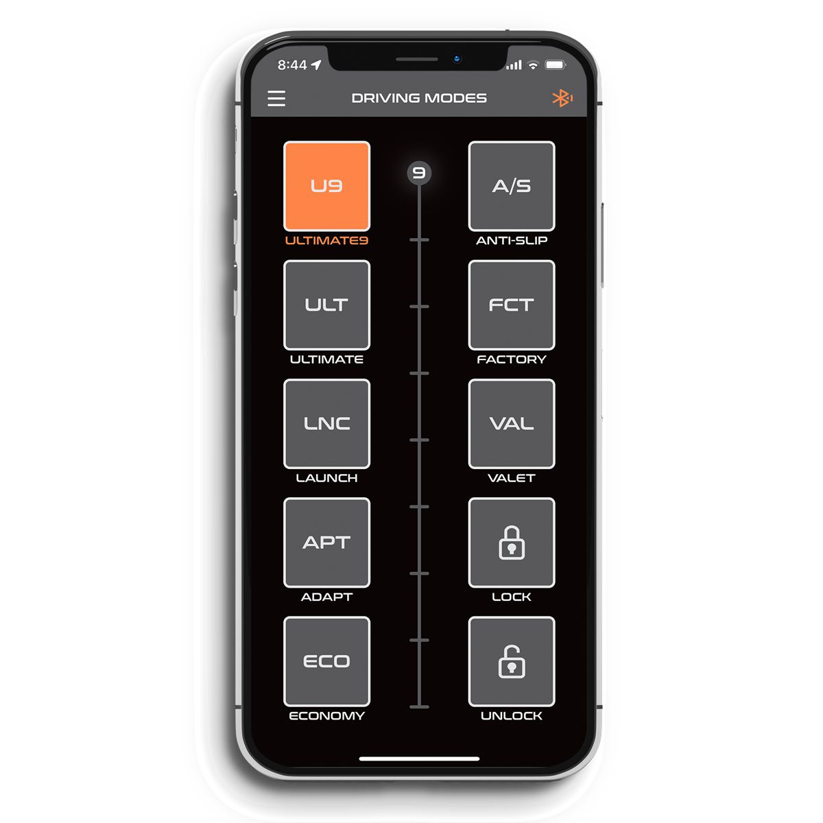 Ultimate 9 EVC-X Throttle Controller with Bluetooth App Controller to suit Volkswagen - X152