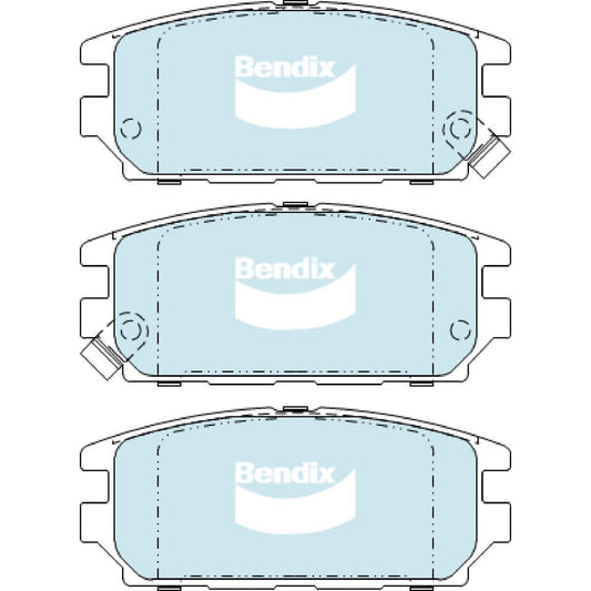 Bendix Ultimate 4WD Brake Pad Set - DB1238 ULT4WD