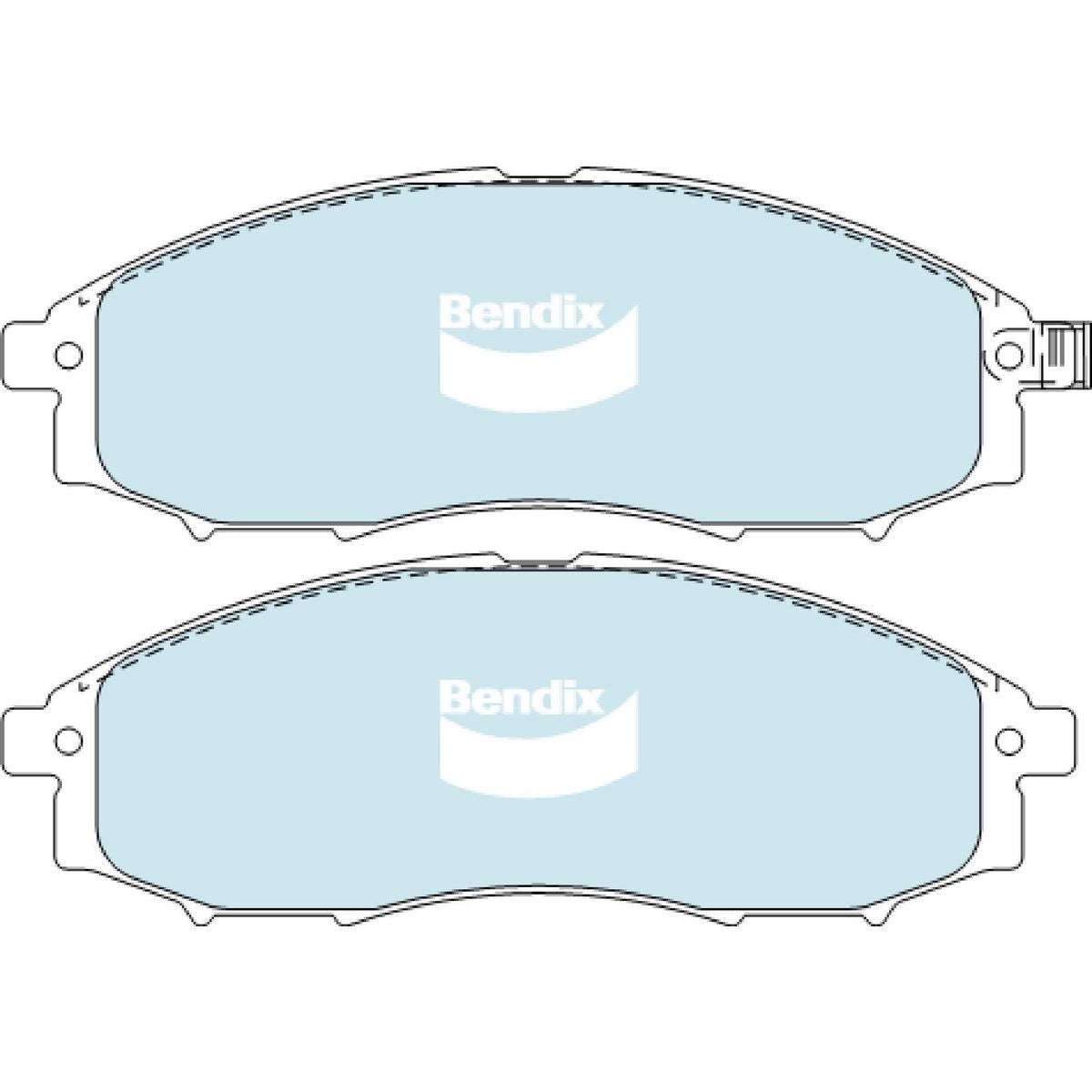 Bendix Ultimate 4WD Brake Pad Set - DB1439 ULT4WD