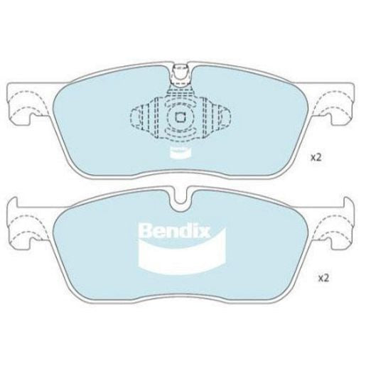 Bendix Brake Pad Set Euro+ - DB2511 EURO+