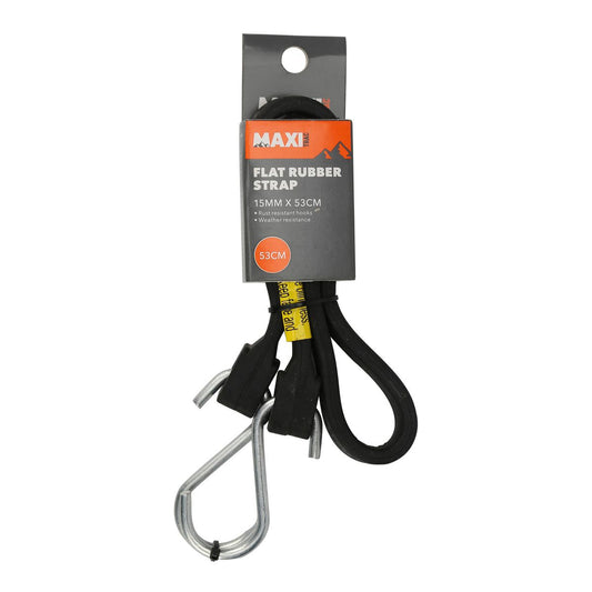 Maxi Trac Elastic Strap Flat 15mm X 53Cm - MT-RS53