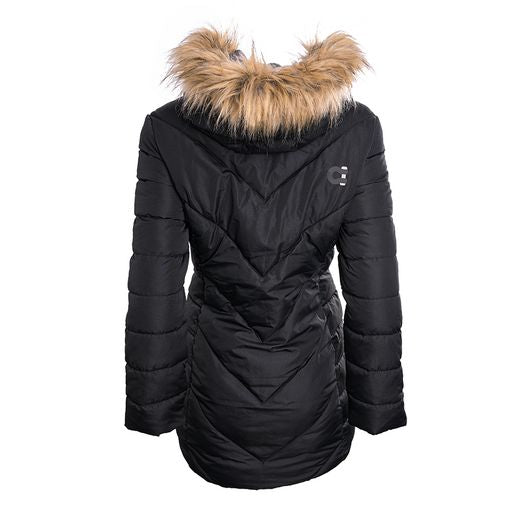 Snatch Women's Explorer Puffer Jacket Black - SF3000BK