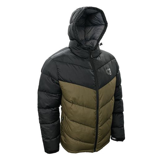 Snatch Goodtread Puffer Jacket Olive - SM3007OV